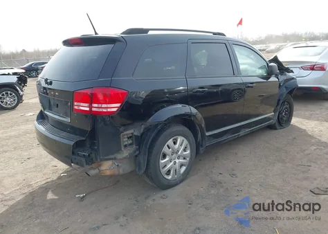 2019 Dodge Journey Se Value Package z USA, uszkodzony, nr VIN 3C4PDCAB0KT758611